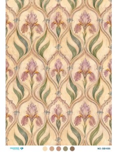 BB1056 Diamond Büyük Boy Pirinç Dekopaj Kağıdı 60x85cm