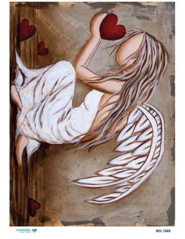 1365 Diamond Pirinç Dekopaj Kağıdı 30x42cm
