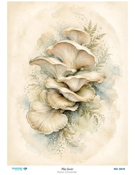 8419 Diamond Pirinç Dekopaj Kağıdı Plus Serisi 30x42cm