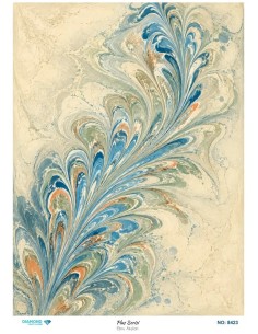 8423 Diamond Pirinç Dekopaj Kağıdı Plus Serisi 30x42cm