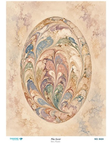 8424 Diamond Pirinç Dekopaj Kağıdı Plus Serisi 30x42cm