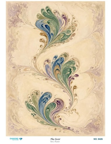 8426 Diamond Pirinç Dekopaj Kağıdı Plus Serisi 30x42cm