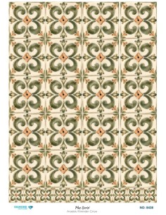8438 Diamond Pirinç Dekopaj Kağıdı Plus Serisi 30x42cm