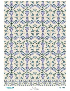 8448 Diamond Pirinç Dekopaj Kağıdı Plus Serisi 30x42cm