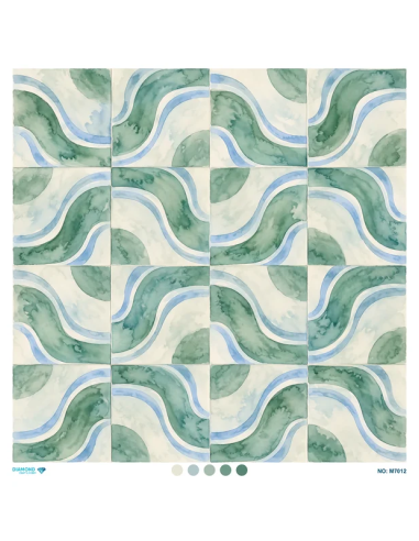 M7012 Diamond Büyük Boy Pirinç Dekopaj Kağıdı 90x90cm
