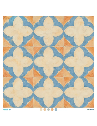 M7019 Diamond Büyük Boy Pirinç Dekopaj Kağıdı 90x90cm
