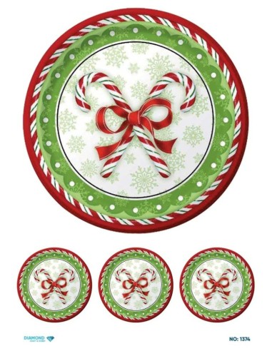 1374 Diamond Pirinç Dekopaj Kağıdı 30x42cm