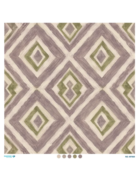 M7069 Diamond Büyük Boy Pirinç Dekopaj Kağıdı 90x90cm