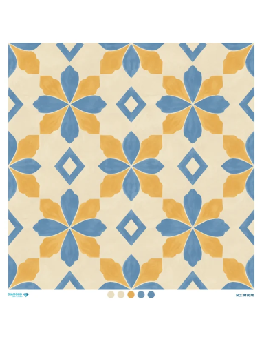 M7070 Diamond Büyük Boy Pirinç Dekopaj Kağıdı 90x90cm