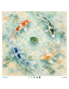 M7085 Diamond Büyük Boy Pirinç Dekopaj Kağıdı 90x90cm