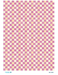 8451 Diamond Pirinç Dekopaj Kağıdı 30x42cm