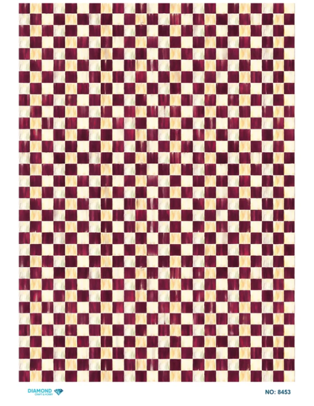 8453 Diamond Pirinç Dekopaj Kağıdı 30x42cm