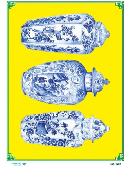 1407 Diamond Pirinç Dekopaj Kağıdı 30x42cm