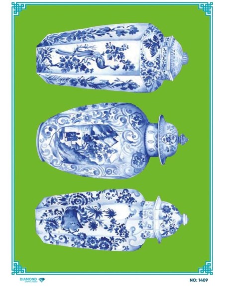 1409 Diamond Pirinç Dekopaj Kağıdı 30x42cm