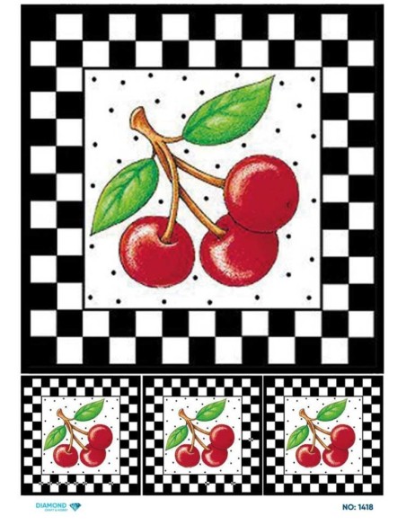 1418 Diamond Pirinç Dekopaj Kağıdı 30x42cm