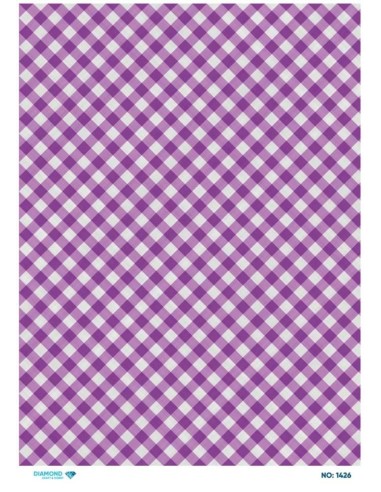 1426 Diamond Pirinç Dekopaj Kağıdı 30x42cm