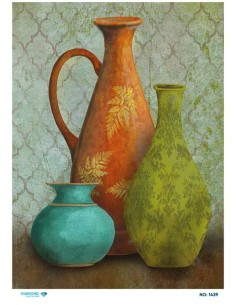 1439 Diamond Pirinç Dekopaj Kağıdı 30x42cm