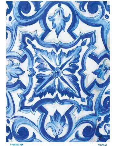 1444 Diamond Pirinç Dekopaj Kağıdı 30x42cm