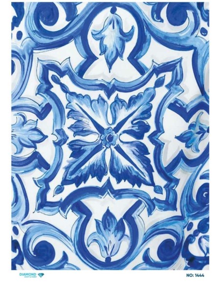 1444 Diamond Pirinç Dekopaj Kağıdı 30x42cm