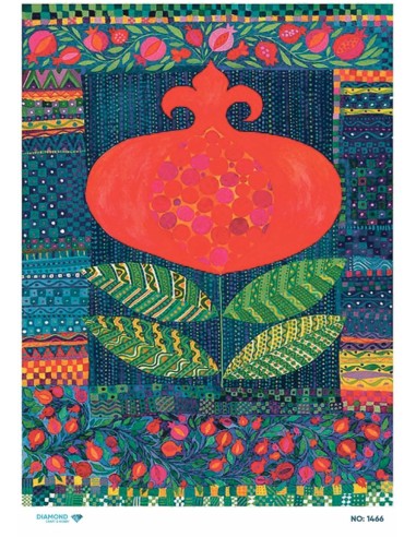 1466 Diamond Pirinç Dekopaj Kağıdı 30x42cm
