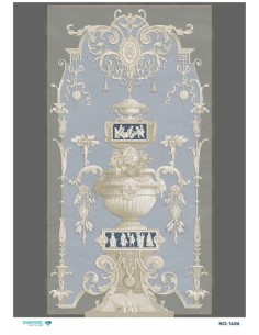 1486 Diamond Pirinç Dekopaj Kağıdı 30x42cm