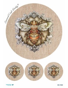 1503 Diamond Pirinç Dekopaj Kağıdı 30x42cm