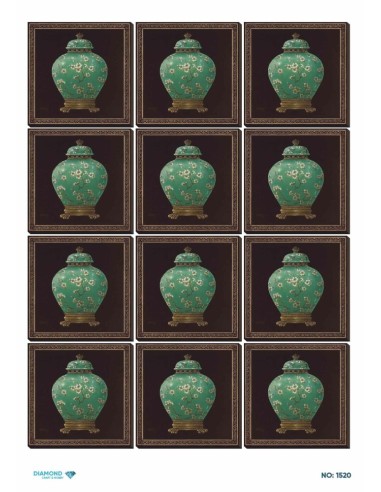 1520 Diamond Pirinç Dekopaj Kağıdı 30x42cm