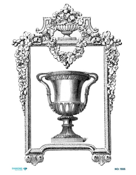 1555 Diamond Pirinç Dekopaj Kağıdı 30x42cm