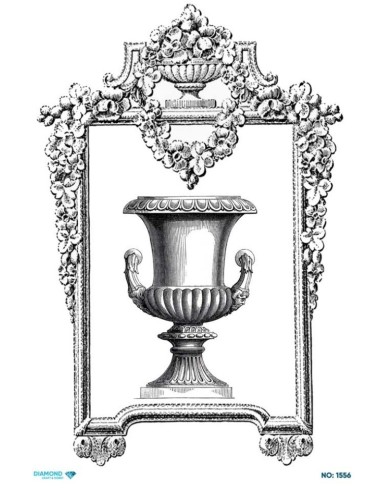1556 Diamond Pirinç Dekopaj Kağıdı 30x42cm