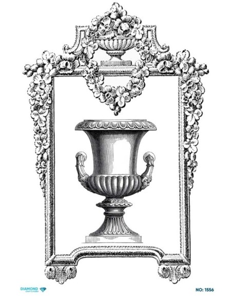 1556 Diamond Pirinç Dekopaj Kağıdı 30x42cm