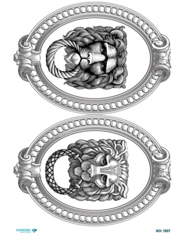 1557 Diamond Pirinç Dekopaj Kağıdı 30x42cm