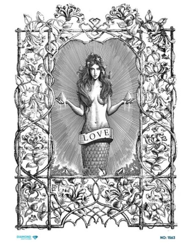 1563 Diamond Pirinç Dekopaj Kağıdı 30x42cm