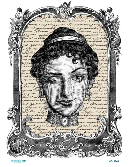 1566 Diamond Pirinç Dekopaj Kağıdı 30x42cm