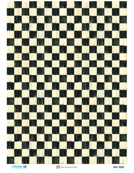 1620 Diamond Pirinç Dekopaj Kağıdı 30x42cm