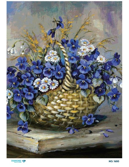 1650 Diamond Pirinç Dekopaj Kağıdı 30x42cm