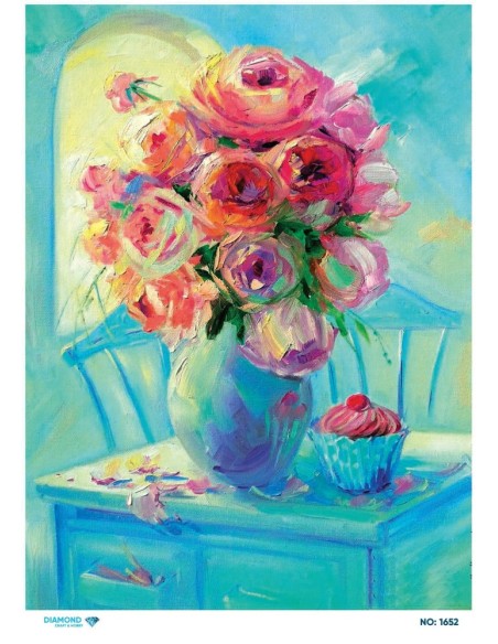 1652 Diamond Pirinç Dekopaj Kağıdı 30x42cm