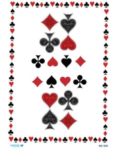 1672 Diamond Pirinç Dekopaj Kağıdı 30x42cm